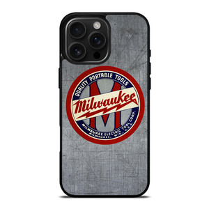 MILWAUKEE PORTABLE TOOL LOGO METAL ICON iPhone 16 Pro Max Case Cover MILWAUKEE PORTABLE TOOL LOGO METAL ICON iPhone 16 Pro Max Case Cover