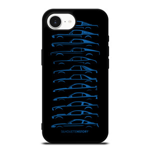 FORD MUSTANG SILHOUETTE HISTORY iPhone 16e Case Cover