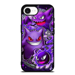GENGAR SINISTER POKEMON POCKET MONSTER iPhone 16e Case Cover GENGAR SINISTER POKEMON POCKET MONSTER iPhone 16e Case Cover