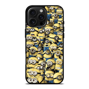 MINION STICKER BOMB iPhone 16 Pro Max Case Cover MINION STICKER BOMB iPhone 16 Pro Max Case Cover