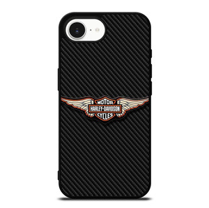 HARLEY DAVIDSON LOGO MOTORCYCLES COMPANY CARBON iPhone 16e Case Cover