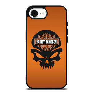 HARLEY DAVIDSON MOTORCYCLES COMPANY LOGO SKULL iPhone 16e Case Cover