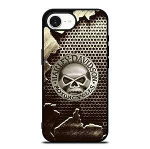 HARLEY DAVIDSON MOTORCYCLES METAL SKULL LOGO iPhone 16e Case Cover
