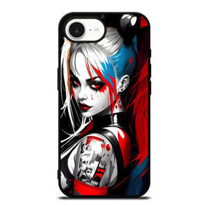 HARLEY QUINN DC ART iPhone 16e Case Cover HARLEY QUINN DC ART iPhone 16e Case Cover