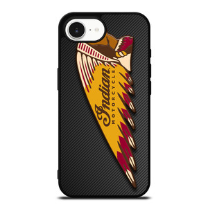 INDIAN MOTOR CYCLE CARBON LOGO iPhone 16e Case Cover