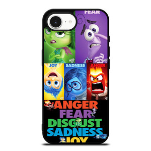 INSIDE OUT ALL CHARACTER Disney iPhone 16e Case Cover INSIDE OUT ALL CHARACTER Disney iPhone 16e Case Cover