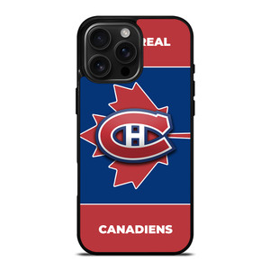 MONTREAL CANADIENS LEAF SYMBOL iPhone 16 Pro Max Case Cover MONTREAL CANADIENS LEAF SYMBOL iPhone 16 Pro Max Case Cover