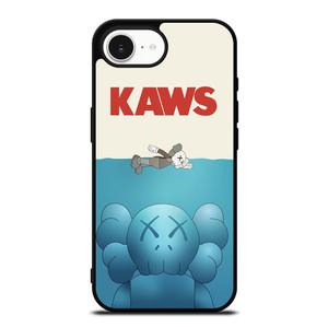 KAWS JAWS FUNNY ICON iPhone 16e Case Cover KAWS JAWS FUNNY ICON iPhone 16e Case Cover