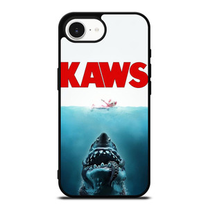 KAWS JAWS ICON PARODY iPhone 16e Case Cover KAWS JAWS ICON PARODY iPhone 16e Case Cover