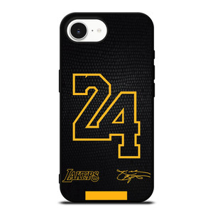 KOBE BRYANT BLACK MAMBA 24 SIGNATURE iPhone 16e Case Cover KOBE BRYANT BLACK MAMBA 24 SIGNATURE iPhone 16e Case Cover