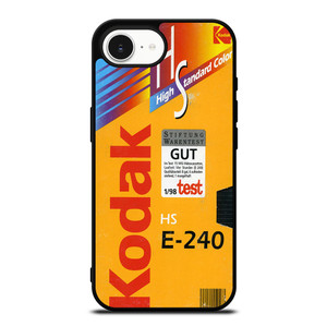 KODAK VIDEO CASSETTE RETRO iPhone 16e Case Cover KODAK VIDEO CASSETTE RETRO iPhone 16e Case Cover