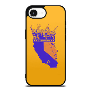 LEBRON JAMES LA LAKERS SHOW TIME iPhone 16e Case Cover LEBRON JAMES LA LAKERS SHOW TIME iPhone 16e Case Cover
