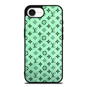 LOUIS VUITTON LOGO GREEN ICON PATTERN iPhone 16e Case Cover LOUIS VUITTON LOGO GREEN ICON PATTERN iPhone 16e Case Cover