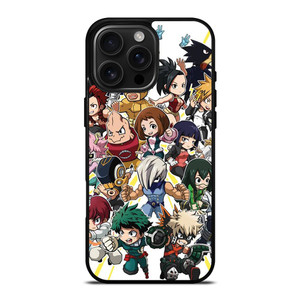 MY HERO ACADEMIA ALL CARACTER iPhone 16 Pro Max Case Cover MY HERO ACADEMIA ALL CARACTER iPhone 16 Pro Max Case Cover