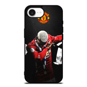 MANCHESTER UNITED PAUL POGBA DAB iPhone 16e Case Cover MANCHESTER UNITED PAUL POGBA DAB iPhone 16e Case Cover