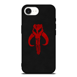 MANDALORIAN RED SKULL LOGO iPhone 16e Case Cover