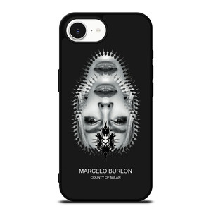 MARCELO BURLON MILAN UPSIDE DOWN FACE iPhone 16e Case Cover