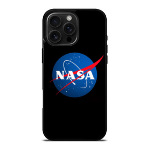 NASA LOGO BLACK iPhone 16 Pro Max Case Cover NASA LOGO BLACK iPhone 16 Pro Max Case Cover