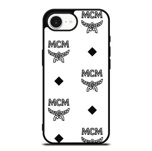 MCM WORLDWIDE LOGO WHITE iPhone 16e Case Cover
