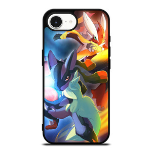 MEGA POKEMON BLAZIKEN VS LUCARIO iPhone 16e Case Cover