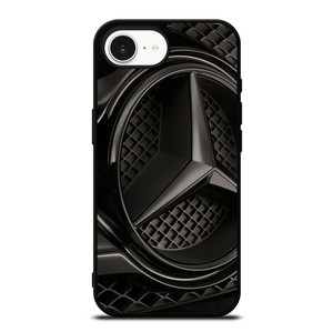MERCEDES BENZ LOGO BLACK EMBLEM iPhone 16e Case Cover MERCEDES BENZ LOGO BLACK EMBLEM iPhone 16e Case Cover