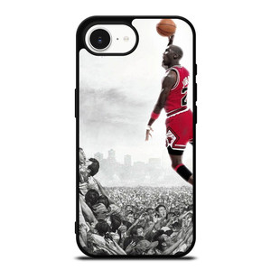 MICHAEL JORDAN AIR DUNK WALL iPhone 16e Case Cover