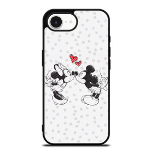 MICKEY AND MINIE MOUSE KISSING Disney iPhone 16e Case Cover