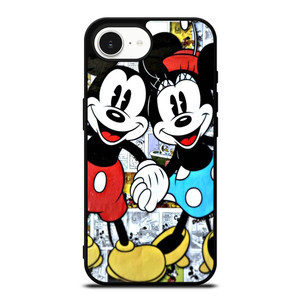 MICKEY AND MINNIE MOUSE DISNEY COMIC iPhone 16e Case Cover MICKEY AND MINNIE MOUSE DISNEY COMIC iPhone 16e Case Cover