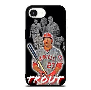 MIKE TROUT BASEBALL iPhone 16e Case Cover