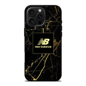 NEW BALANCE NB GOLD MARBLE iPhone 16 Pro Max Case Cover NEW BALANCE NB GOLD MARBLE iPhone 16 Pro Max Case Cover