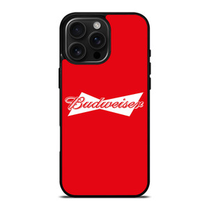NEW BUDWEISER BEER LOGO iPhone 16 Pro Max Case Cover NEW BUDWEISER BEER LOGO iPhone 16 Pro Max Case Cover