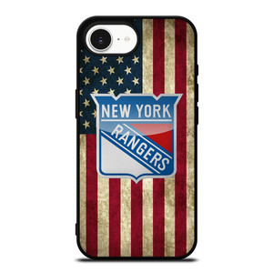 NEW YORK RANGERS NHL AMERICAN FLAG iPhone 16e Case Cover