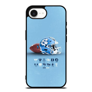 NORTH CAROLINA TAR HEELS LOGO BASKETBALL UNIVERSITY HELMET iPhone 16e Case Cover