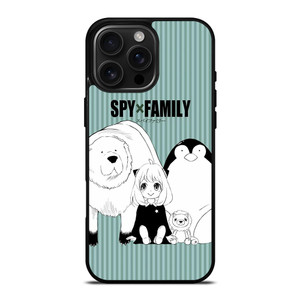 ANYA AND BOND FORGER SPY FAMILY MANGA ANIME iPhone 16 Pro Max Case Cover