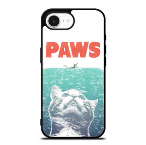 PAWS FUNNY JAWS CAT iPhone 16e Case Cover PAWS FUNNY JAWS CAT iPhone 16e Case Cover