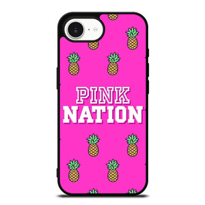 PINK NATION VICTORIA'S SECRET LOGO PINEAPPLE iPhone 16e Case Cover PINK NATION VICTORIA'S SECRET LOGO PINEAPPLE iPhone 16e Case Cover