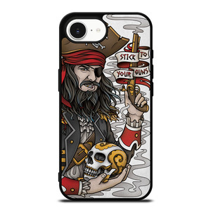 PIRATE STICK TO YOUR GUNS TATTOO iPhone 16e Case Cover PIRATE STICK TO YOUR GUNS TATTOO iPhone 16e Case Cover