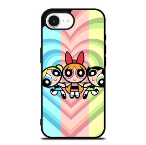 POWERPUFF GIRLS CARTOON NETWORK iPhone 16e Case Cover POWERPUFF GIRLS CARTOON NETWORK iPhone 16e Case Cover