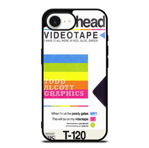 RADIOHEAD VIDEOTAPE VHS T-120 iPhone 16e Case Cover