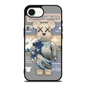 ROBOT BEAR MASA KAWS VOL 3 iPhone 16e Case Cover ROBOT BEAR MASA KAWS VOL 3 iPhone 16e Case Cover