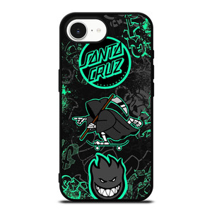 SANTA CRUZ SKATEBOARD GRIM REAPER iPhone 16e Case Cover SANTA CRUZ SKATEBOARD GRIM REAPER iPhone 16e Case Cover