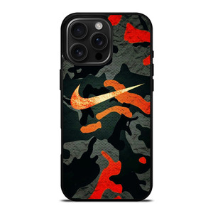 NIKE COLORFUL CAMO iPhone 16 Pro Max Case Cover NIKE COLORFUL CAMO iPhone 16 Pro Max Case Cover