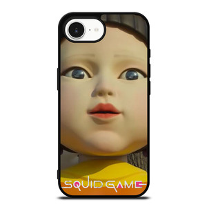 SQUID GAME DOLL FACE iPhone 16e Case Cover SQUID GAME DOLL FACE iPhone 16e Case Cover