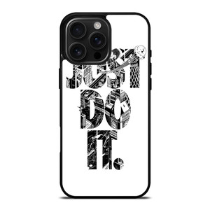 NIKE JUST DO IT TYPE iPhone 16 Pro Max Case Cover NIKE JUST DO IT TYPE iPhone 16 Pro Max Case Cover