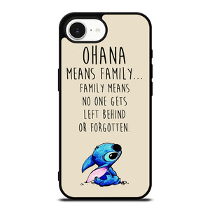 STITCH LILLO OHANA FAMILY QUOTES iPhone 16e Case Cover STITCH LILLO OHANA FAMILY QUOTES iPhone 16e Case Cover