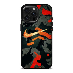 NIKE LOGO COLORFUL CAMO iPhone 16 Pro Max Case Cover NIKE LOGO COLORFUL CAMO iPhone 16 Pro Max Case Cover