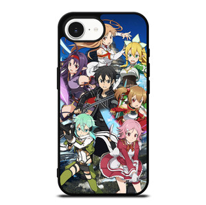 SWORD ART ONLINE CHARACTER iPhone 16e Case Cover SWORD ART ONLINE CHARACTER iPhone 16e Case Cover