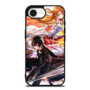 SWORD ART ONLINE SAO KIRITO AND ASUNA iPhone 16e Case Cover SWORD ART ONLINE SAO KIRITO AND ASUNA iPhone 16e Case Cover