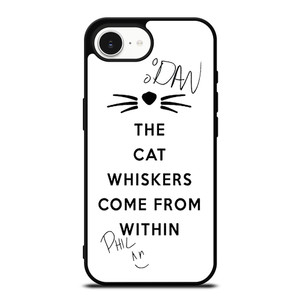 THE WHISKERS DAN AND PHIL iPhone 16e Case Cover THE WHISKERS DAN AND PHIL iPhone 16e Case Cover