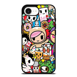 TOKIDOKI DONUTELLA AND FRIEND iPhone 16e Case Cover TOKIDOKI DONUTELLA AND FRIEND iPhone 16e Case Cover